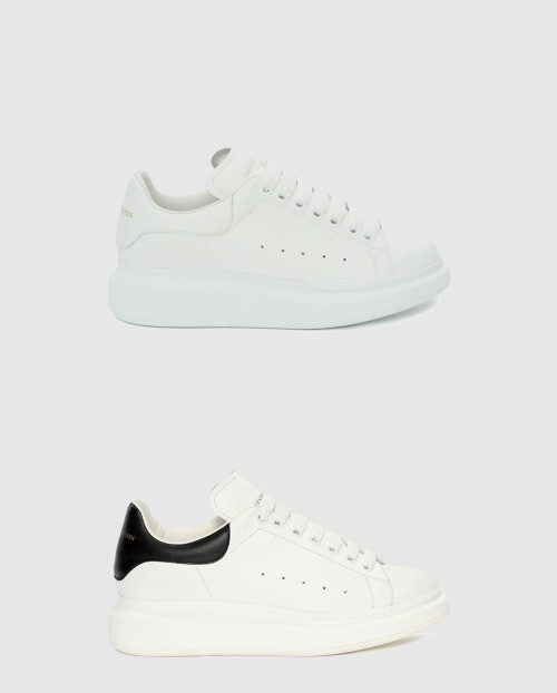 [MCQUEEN-알렉산더맥퀸]오버솔 스니커즈 레더 553680