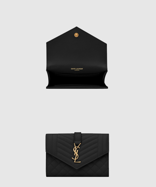 [SAINT LAURENT-생로랑]엔벨로프 중지갑 651026