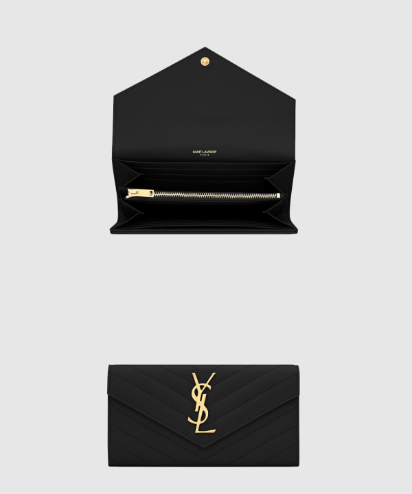 [SAINT LAURENT-생로랑]모노그램 플랩 장지갑 372264