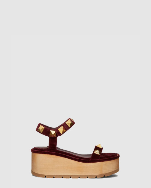 [VALENTINO-발렌티노]로만스터드 클로그 샌들