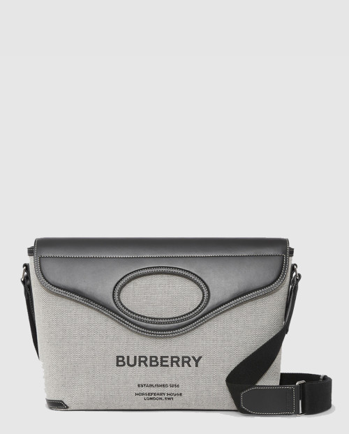[BURBERRY-버버리]호스페리 캔버스 메신저백 80416681