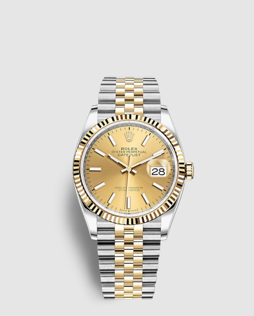 [ROLEX-롤렉스]데이저스트 콤비 36 126233