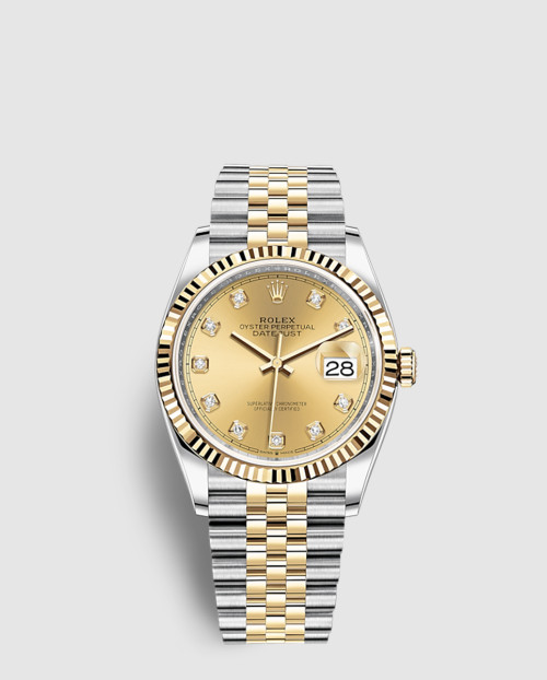 [ROLEX-롤렉스]데이저스트 콤비 36 126233