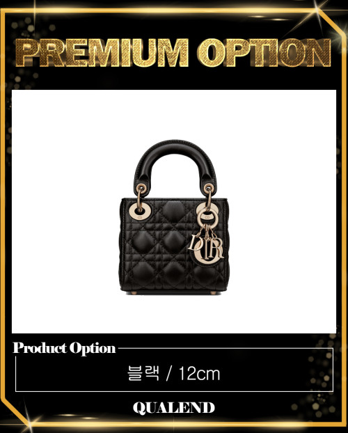 [DIOR-디올]레이디백 마이크로 S0856
