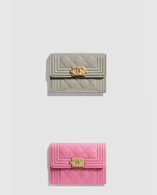 [CHANEL-샤넬]보이 컴팩트 카드지갑 A84432