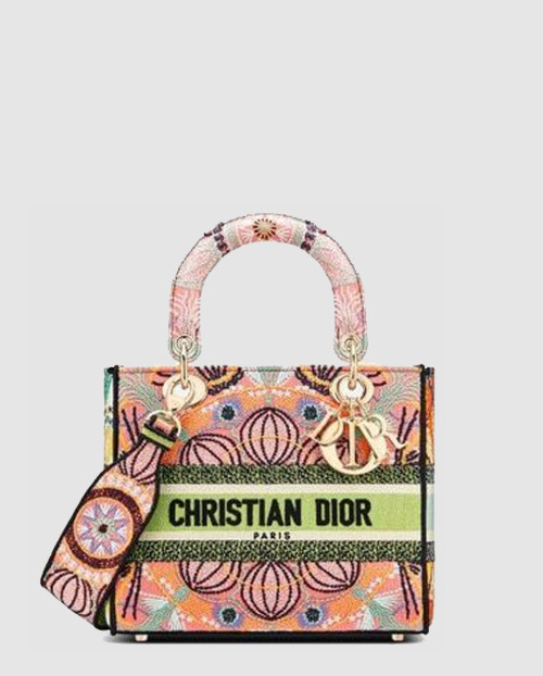 [DIOR-디올]레이디백 디라이트 미듐 M0565