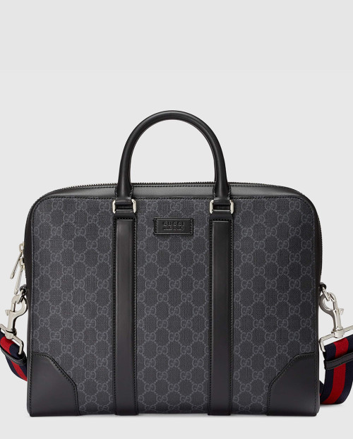 [GUCCI-구찌]GG 수프림 브리프케이스 474135