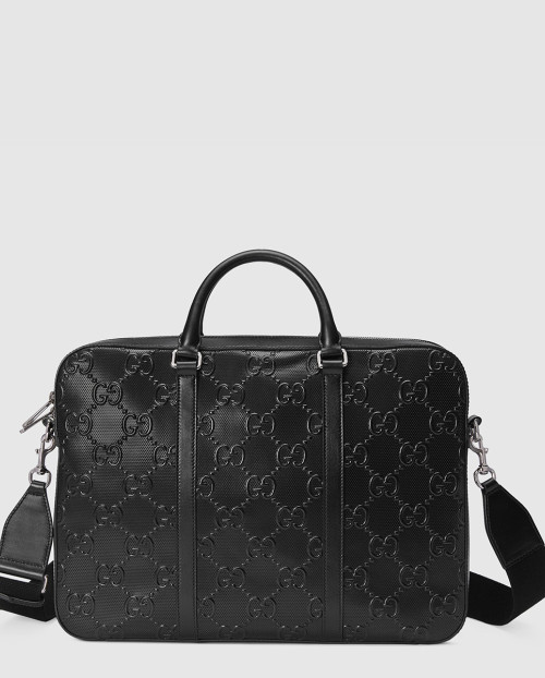 [GUCCI-구찌]GG 엠보스 브리프케이스 658573