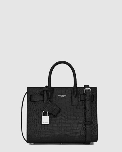 [SAINT LAURENT-생로랑]삭 드쥬르 크로커 나노 392035