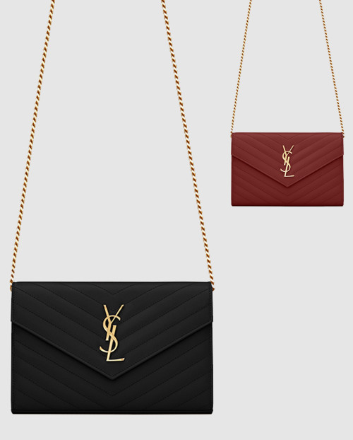 [SAINT LAURENT-생로랑]엔벨로프 미듐 WOC 377828