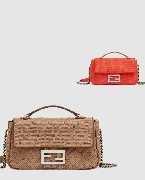 [FENDI-펜디]바게트 체인 미디백 8BR793