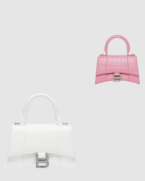 [BALENCIAGA-발렌시아가]아워글래스 XS 탑핸들백 592833