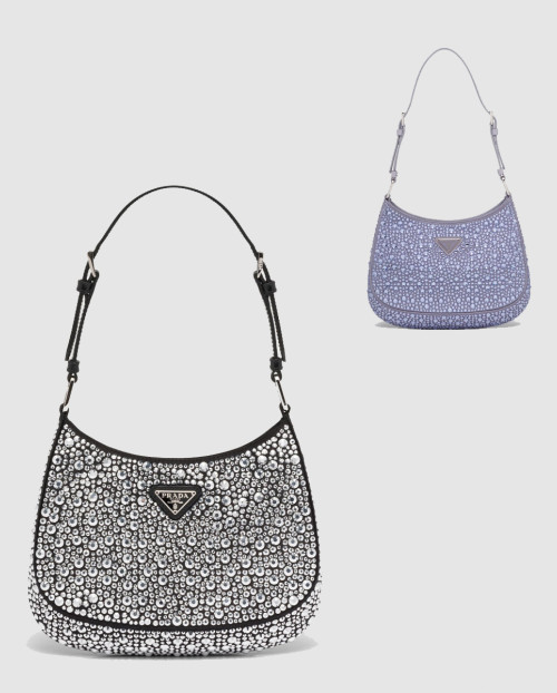 [PRADA-프라다]크리스탈 클레오 숄더백 1BC169