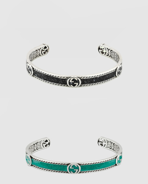 [GUCCI-구찌]인터로킹 G 팔찌 645570