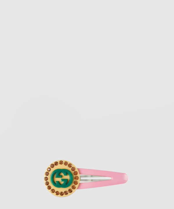 [GUCCI-구찌]인터로킹 G 머리핀 683058