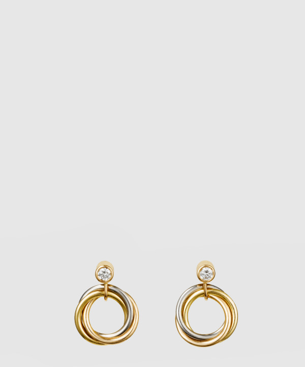 [CARTIER-까르띠에]트리니티 귀걸이 B8043200