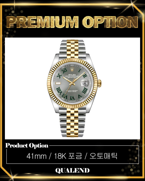 [ROLEX-롤렉스]데이저스트 콤비 41 126333