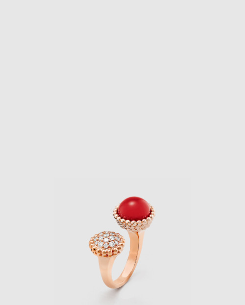 [VAN CLEEF-반클리프]빼를리 컬러 비트윈 더 핑거 반지 9SV00