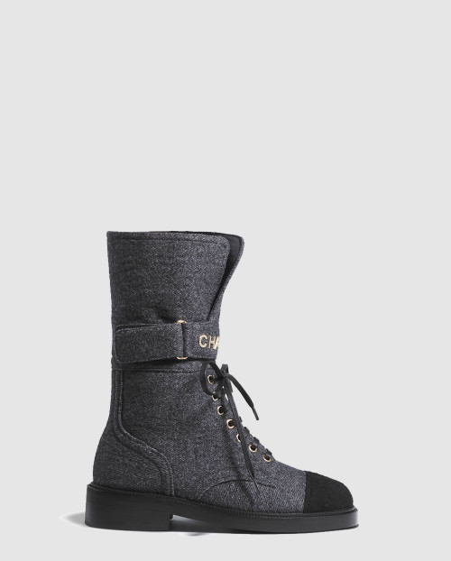 [CHANEL-샤넬]쇼트 부츠 G37808