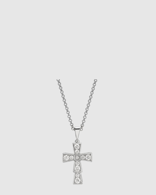 [BULGARI-불가리]크로스 목걸이 354038