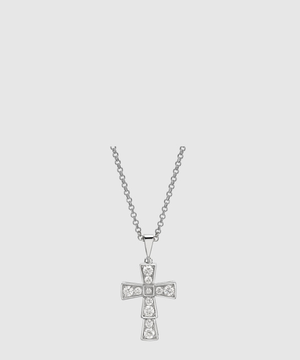 [BULGARI-불가리]크로스 목걸이 354038