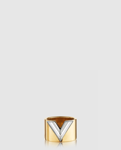 [LOUIS VUITTON-루이비통]에센셜 V 반지 M61085
