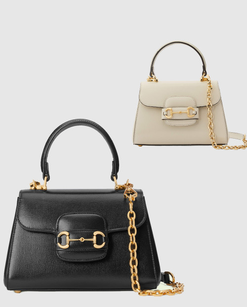 [GUCCI-구찌]홀스빗 1955 탑핸들백 703848
