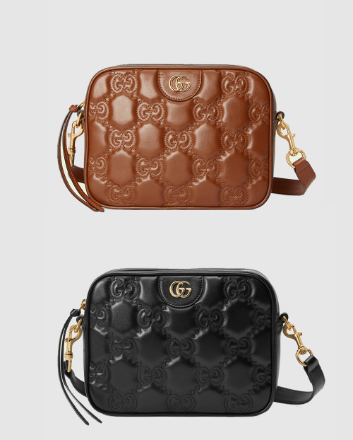 [GUCCI-구찌]GG 마몽 마틀라세 스몰 토트백702234