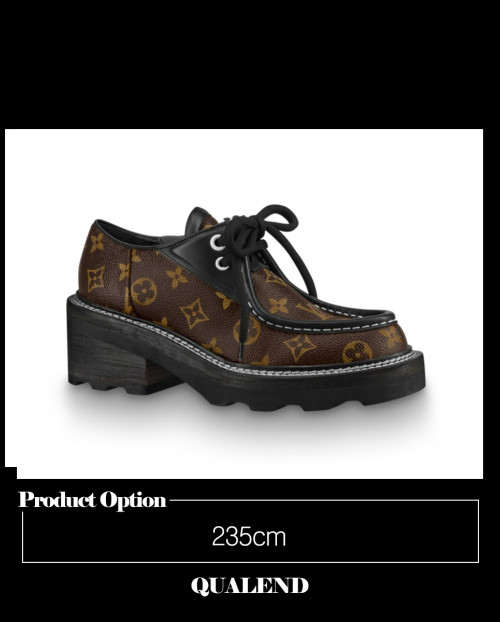 [LOUIS VUITTON-루이비통]LV 보부르 플랫폼 더비 1A5SS2