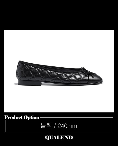 [CHANEL-샤넬]발레리나 플랫슈즈 G26250