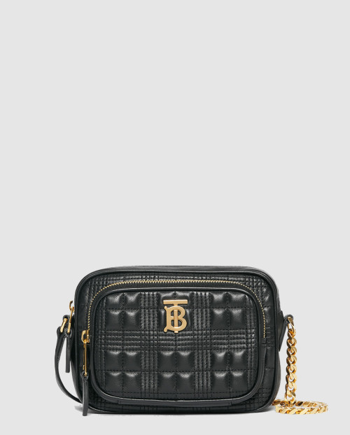 [BURBERRY-버버리]퀼팅 램스킨 카메라백 스몰 80207571