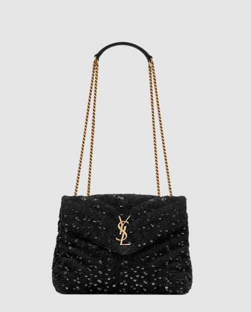 [SAINT LAURENT-생로랑]루루백 시퀸 스몰 494699