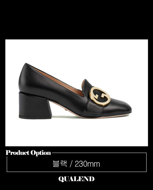 [GUCCI-구찌]홀스빗 미드힐 펌프스 700053