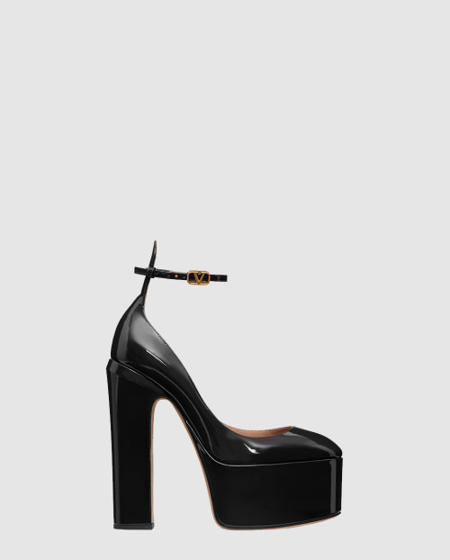 [VALENTINO-발렌티노]탄고 페이던트 레더 플랫폼 펌프스