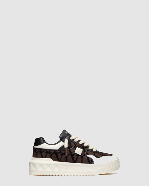 [VALENTINO-발렌티노]브이로고 시그니처 로우탑 스니커즈