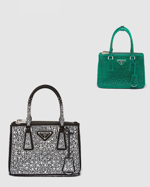[PRADA-프라다]크리스탈 갤러리아 토트백 미니 1BA906