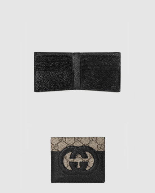[GUCCI-구찌]컷아웃 인터로킹 G 반지갑 701420