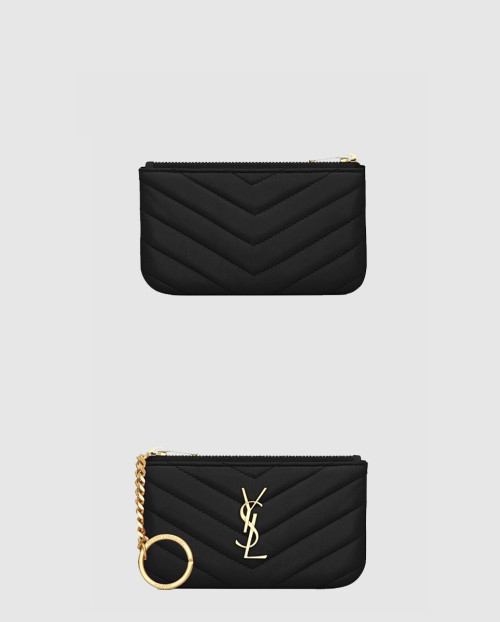 [SAINT LAURENT-생로랑]모노그램 코인퍼스 438386