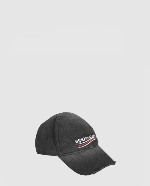 [BALENCIAGA-발렌시아가]로고 자수 빈티지 베이스볼 캡 673320