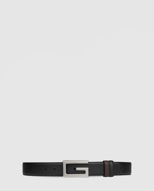 [GUCCI-구찌]스퀘어 G 버클 리버서블 벨트 626974