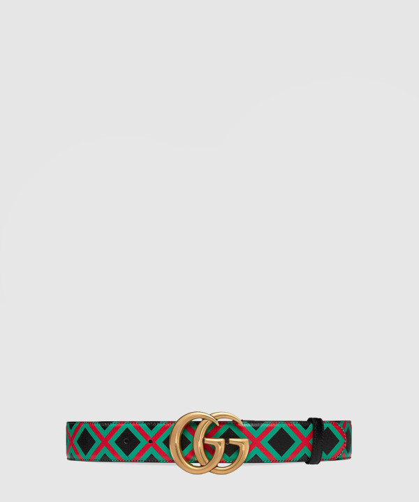 [GUCCI-구찌]크로스 GG 벨트 709985