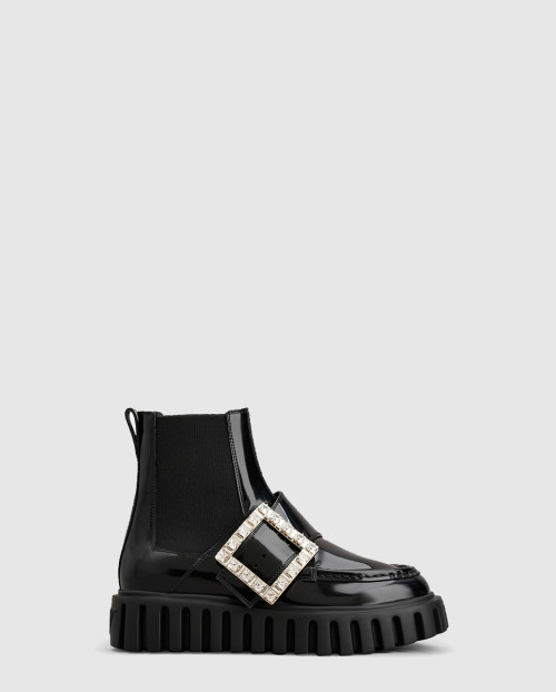 [ROGER VIVIER-로저비비에]비브 고틱 첼시부츠 6463