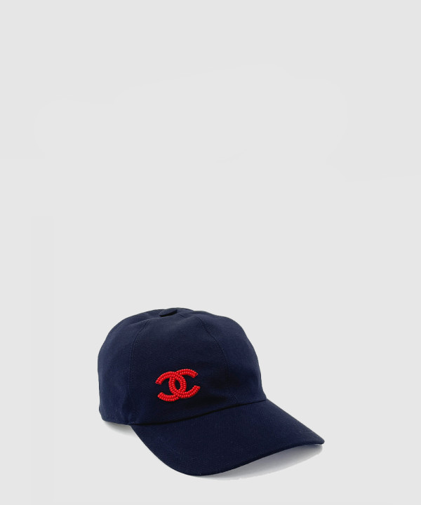 [CHANEL-샤넬]로고 베이스볼 캡 AA8955