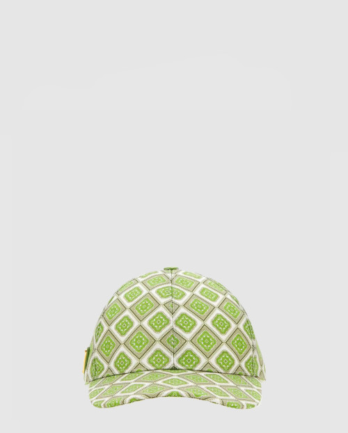 [PRADA-프라다]로고 프린트 베이스볼 캡 1HC274