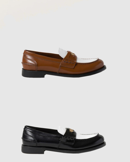 [MIUMIU-미우미우]가죽 페니 로퍼 F031W