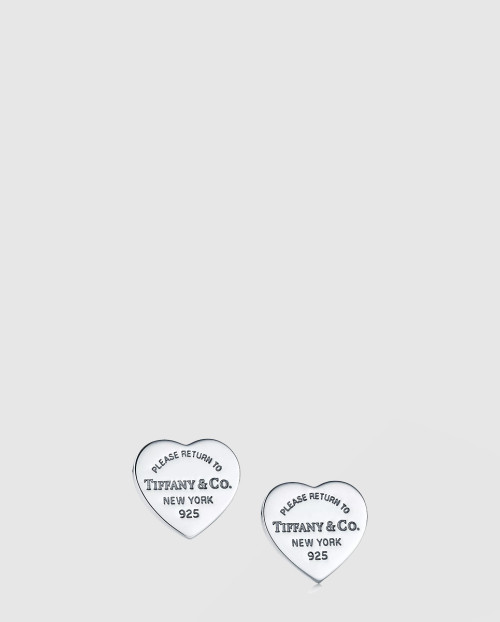 [TIFFANY-티파니]하트 태그 스터드 귀걸이