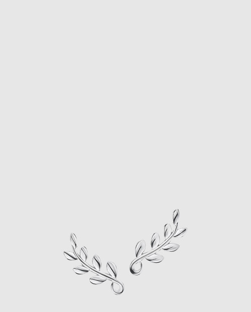 [TIFFANY-티파니]올리브 리프 클라이머 귀걸이