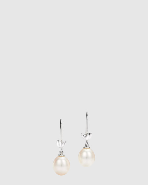 [TIFFANY-티파니]올리브 리프 드롭 귀걸이