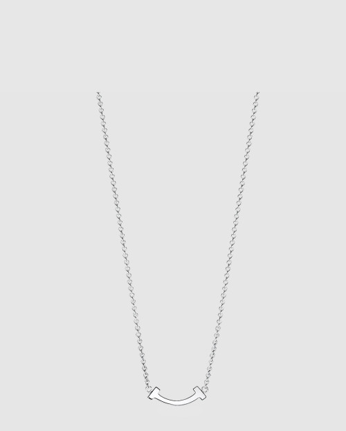 [TIFFANY-티파니]T 스마일 목걸이