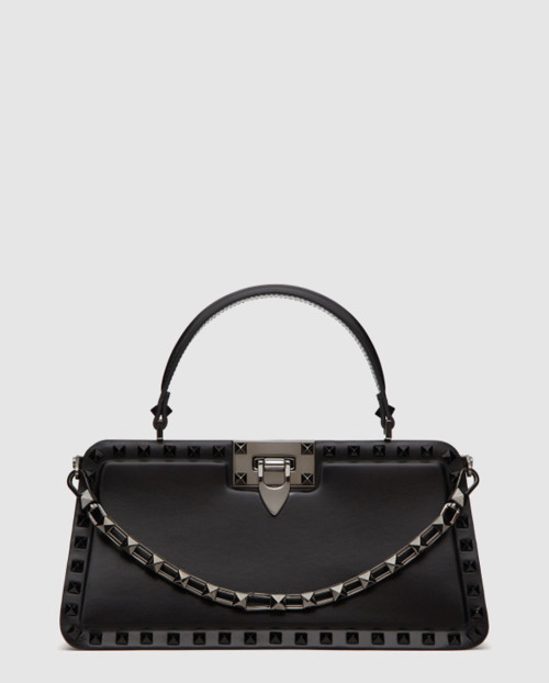 [VALENTINO-발렌티노]락스터드 가죽 핸드백